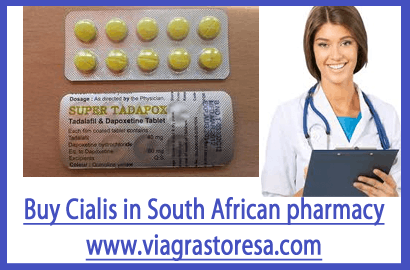 Buy Cialis in South African pharmacy